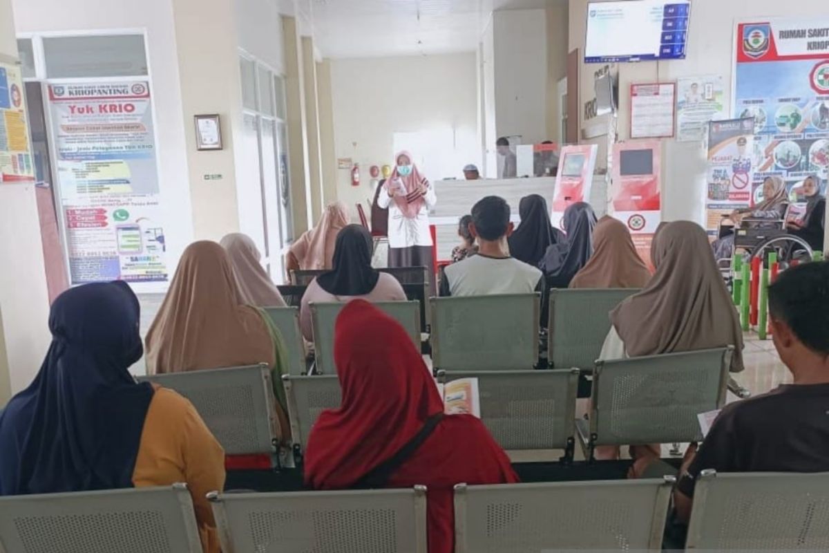 RSUD Kriopanting Payung Bangka Selatan sosialisasi penyakit hepatitis