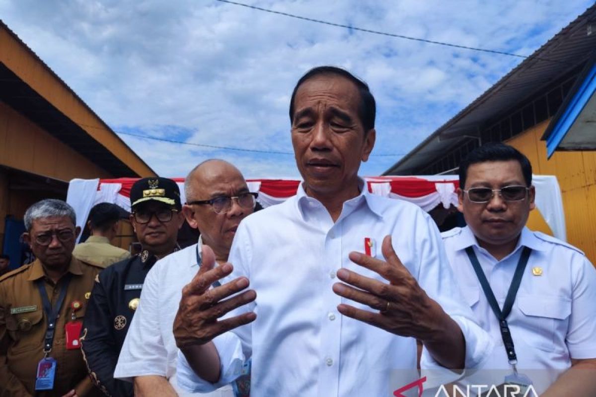 Presiden Jokowi  minta daerah sekitar IKN sokong kebutuhan pangan