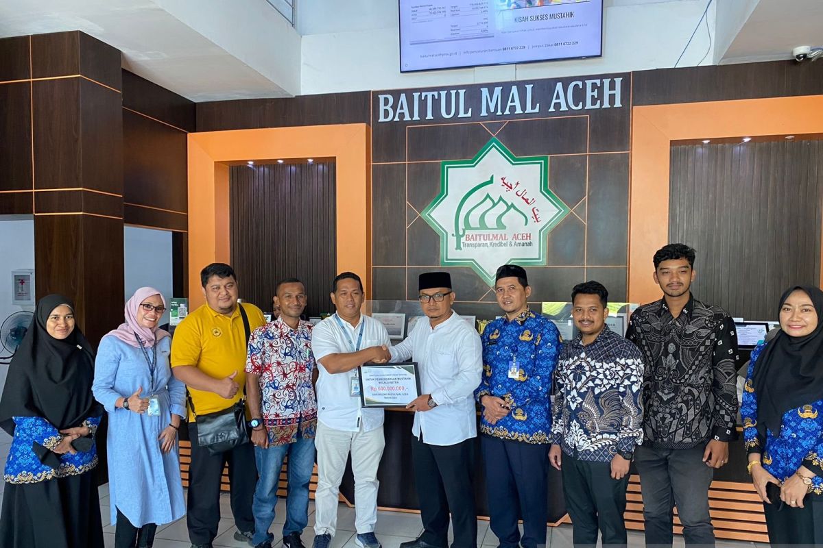 Baitul Mal Aceh salurkan Rp600 juta ke mitra LKS upaya berantas rentenir