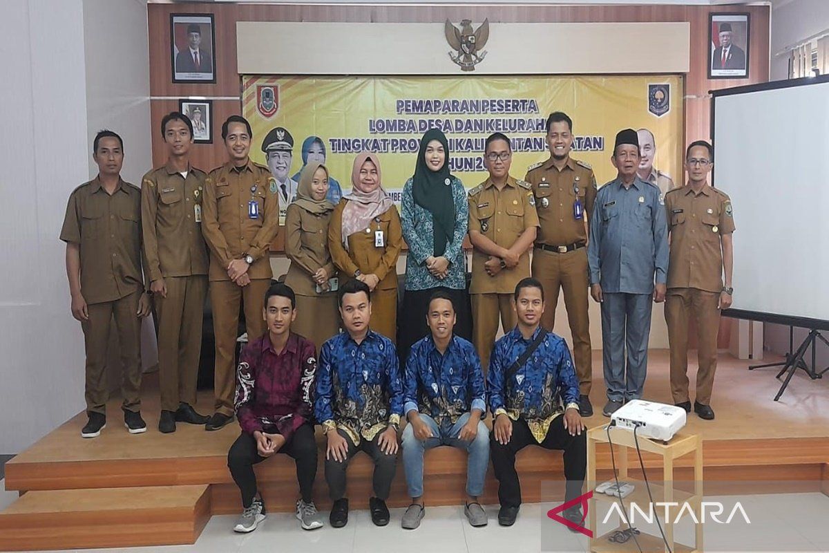 Desa dan Kota Raja Raih Juara I Lomba Desa Tingkat Provinsi Kalsel 2024