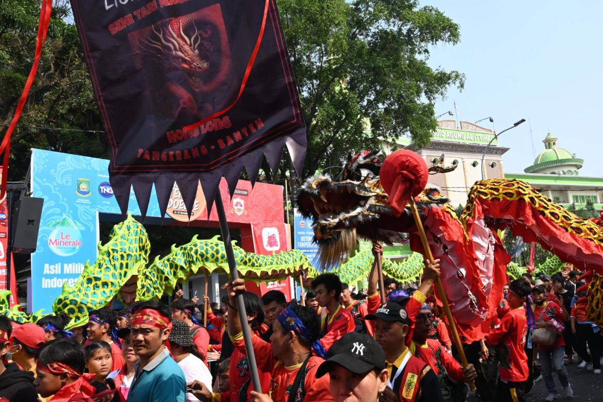 Perusahaan air minum apresiasi ritual 12 tahunan Gotong Toapekong