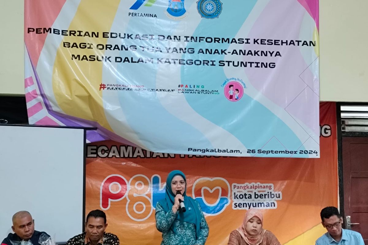 Pj Ketua TP PKK Pangkalpinang ajak semua pihak kolaborasi cegah stunting