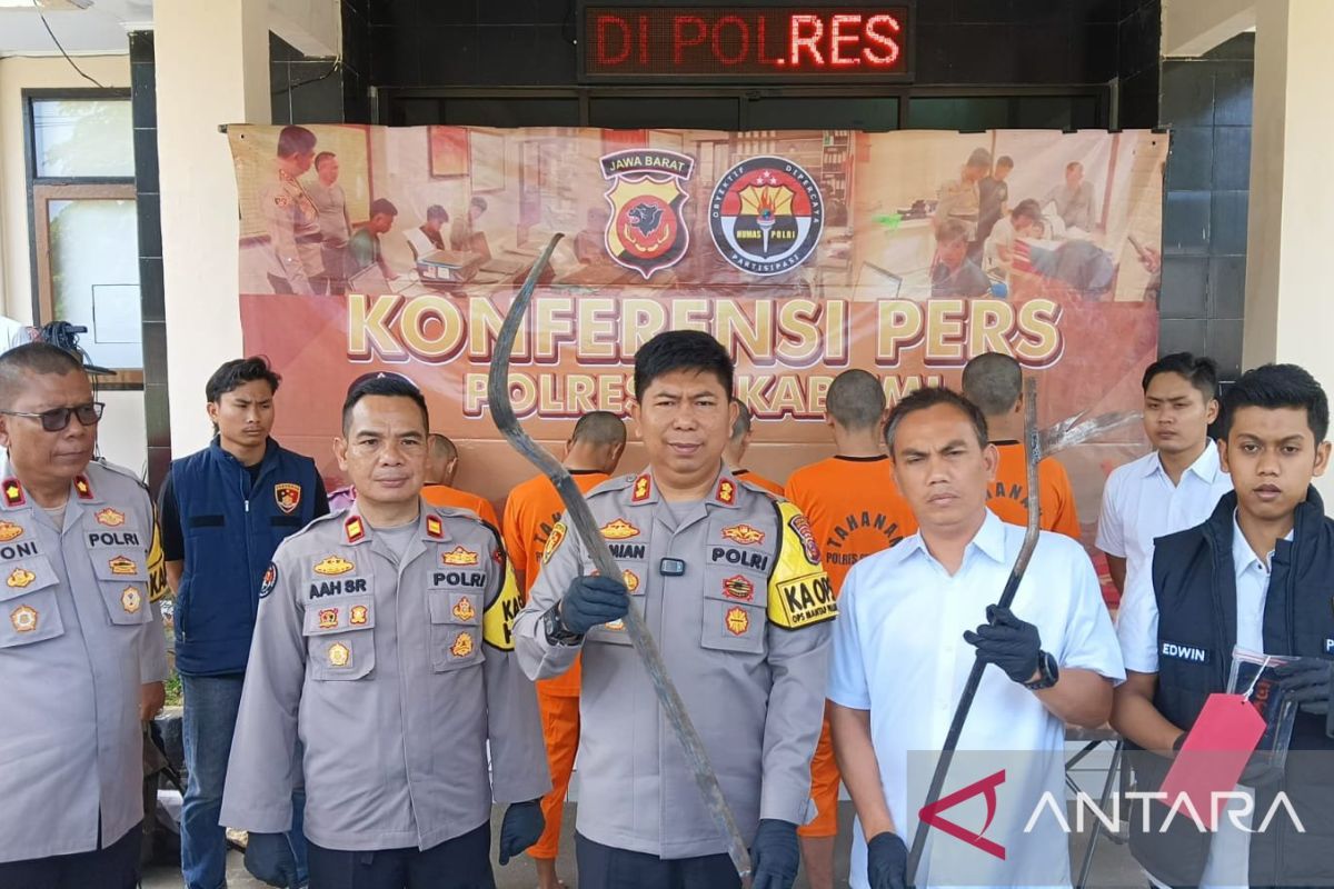 Polres Sukabumi ungkap motif sekelompok pemuda serang Pasar Cibadak