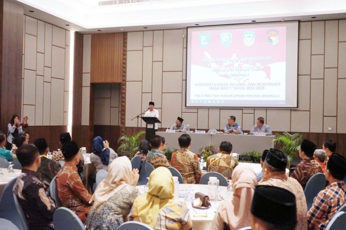 Pemprov Bengkulu ingatkan integritas-profesionalisme DPRD 2024-2029