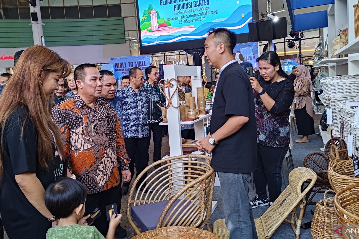 Kemendag pamerkan karya 28 UMKM Banten pada pameran Mall to Mall