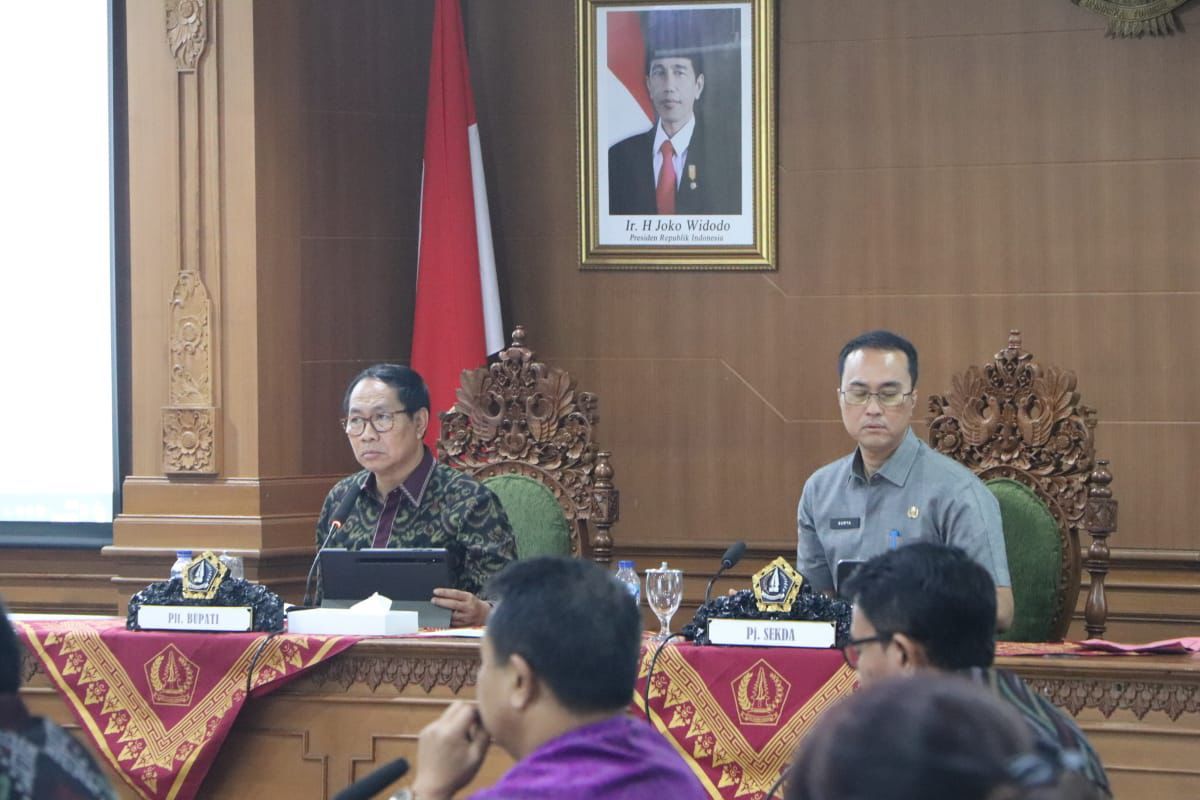 Plt Bupati Badung konsolidasi dengan organisasi perangkat daerah