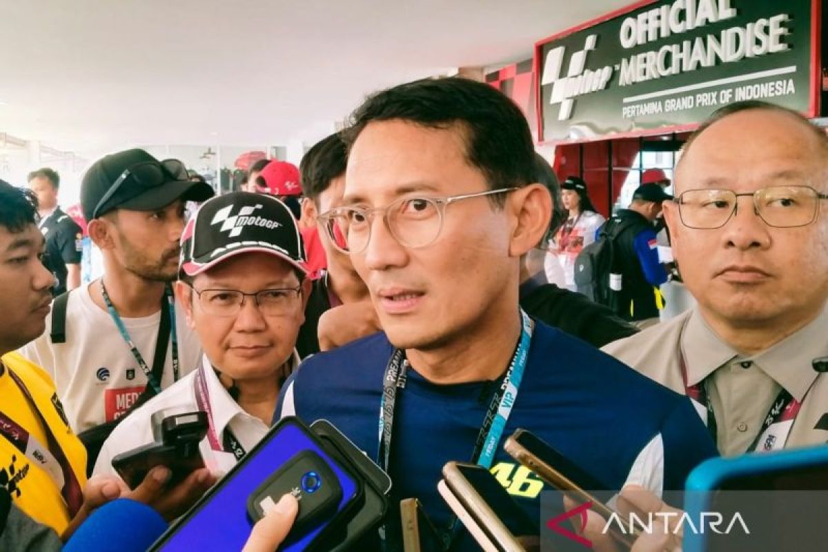 Menparekraf sebut tiket MotoGP Mandalika sudah terjual 80 persen