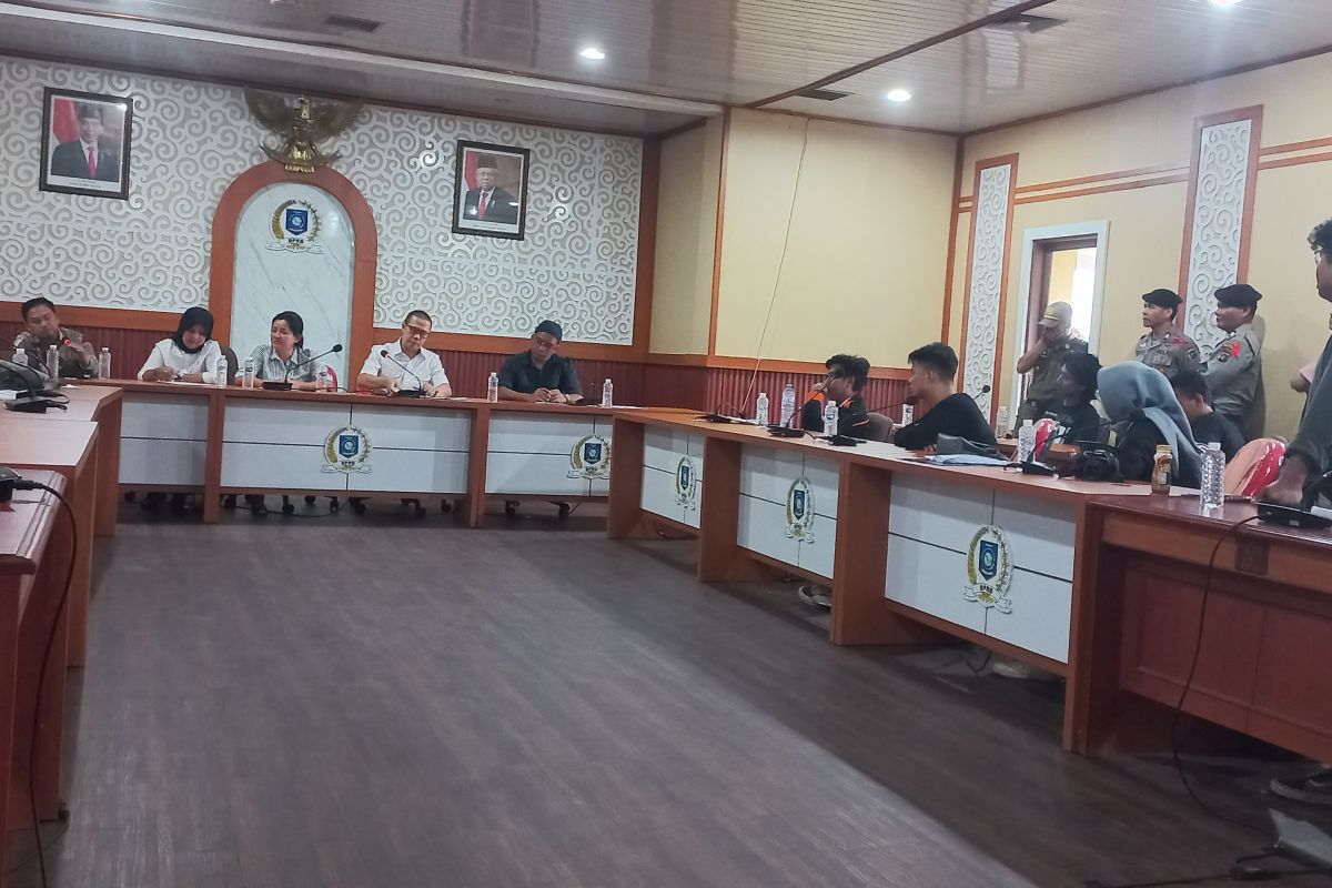 DPRD Babel tampung aspirasi mahasiswa dan koalisi masyarakat sipil