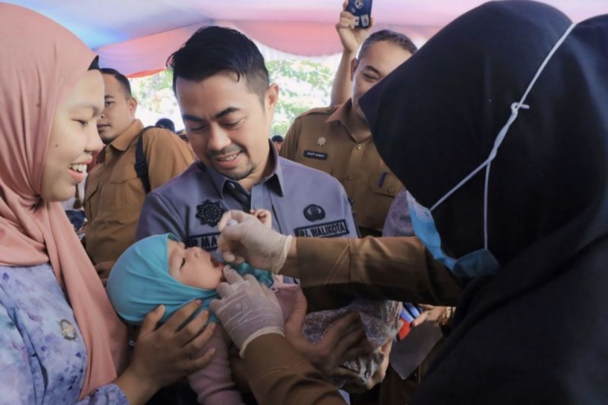 Dinkes: Capaian Vaksinasi polio di Kota Bengkulu capai 100 persen