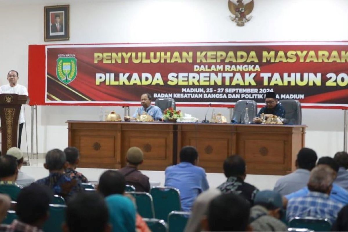 Pj Wali Kota Madiun ajak warga gunakan hak pilih pada Pilkada 2024