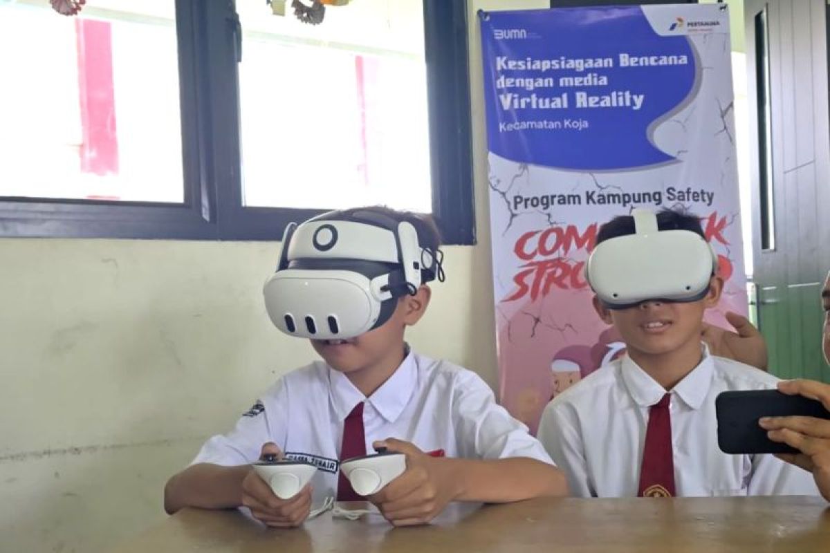 Sosialisasi kebencanaan, Pertamina Patra Niaga RJBB gunakan virtual reality