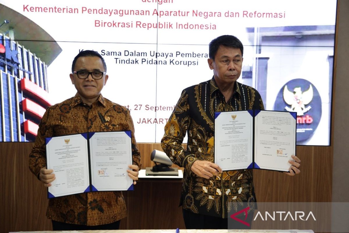 KPK, PAN RB Ministry team up to strengthen corruption prevention