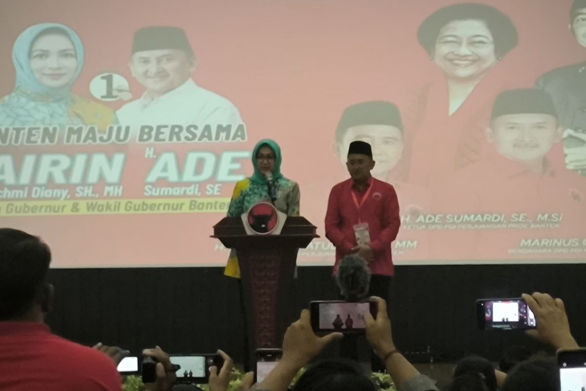 Airin-Ade inginkan Kota Serang memiliki wajah baru