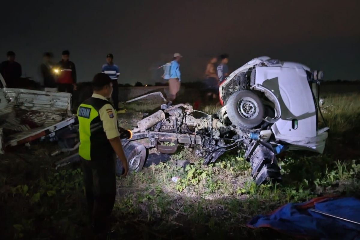 Empat perjalanan kereta terganggu karena laka di Nganjuk