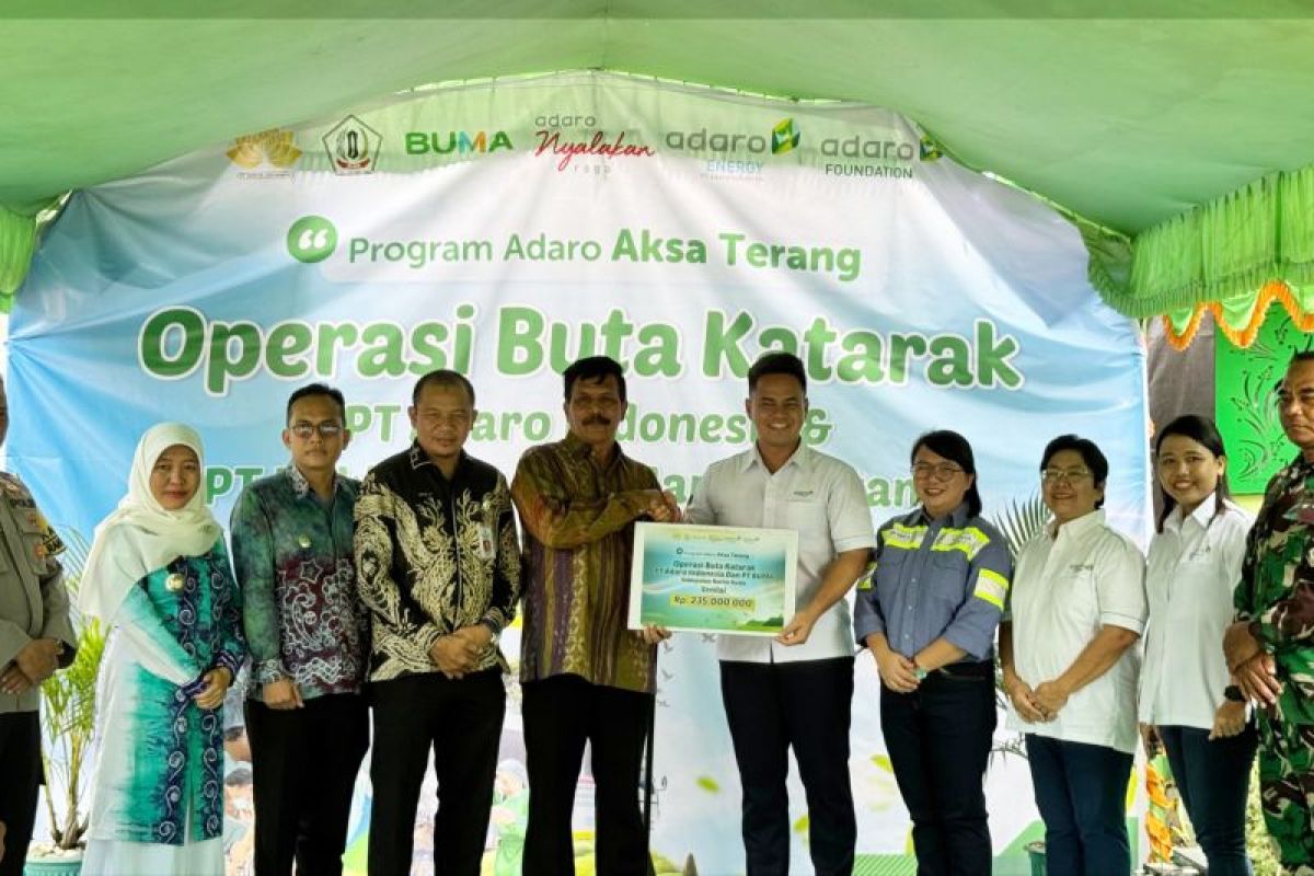 Penderita katarak di Batola dapat bantuan operasi gratis Adaro Group