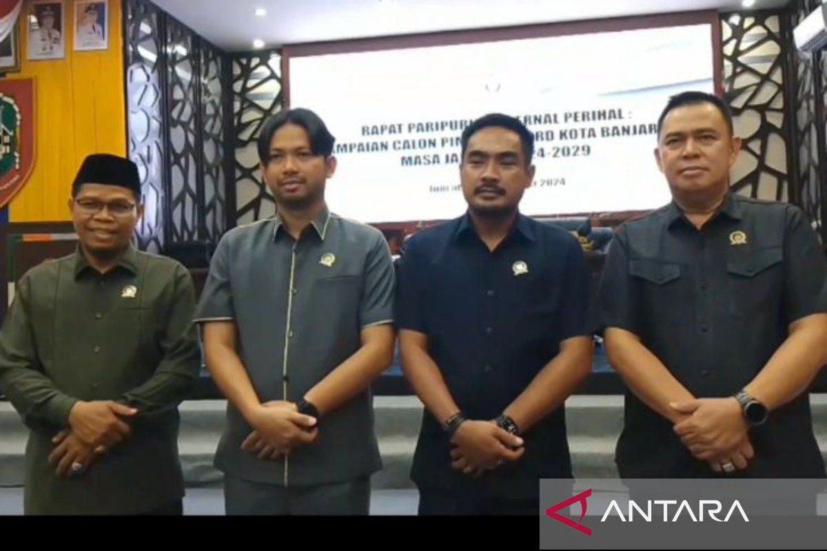 Janji pimpinan definitif DPRD Banjarmasin 2024-2029 pada 30 September