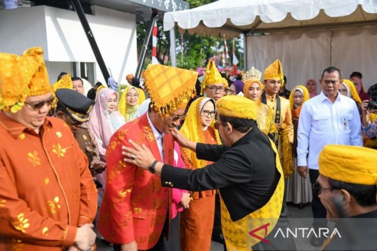 Hadiri HUT ke-46 Kota Palu, Menkumham dorong kesadaran hukum masyarakat