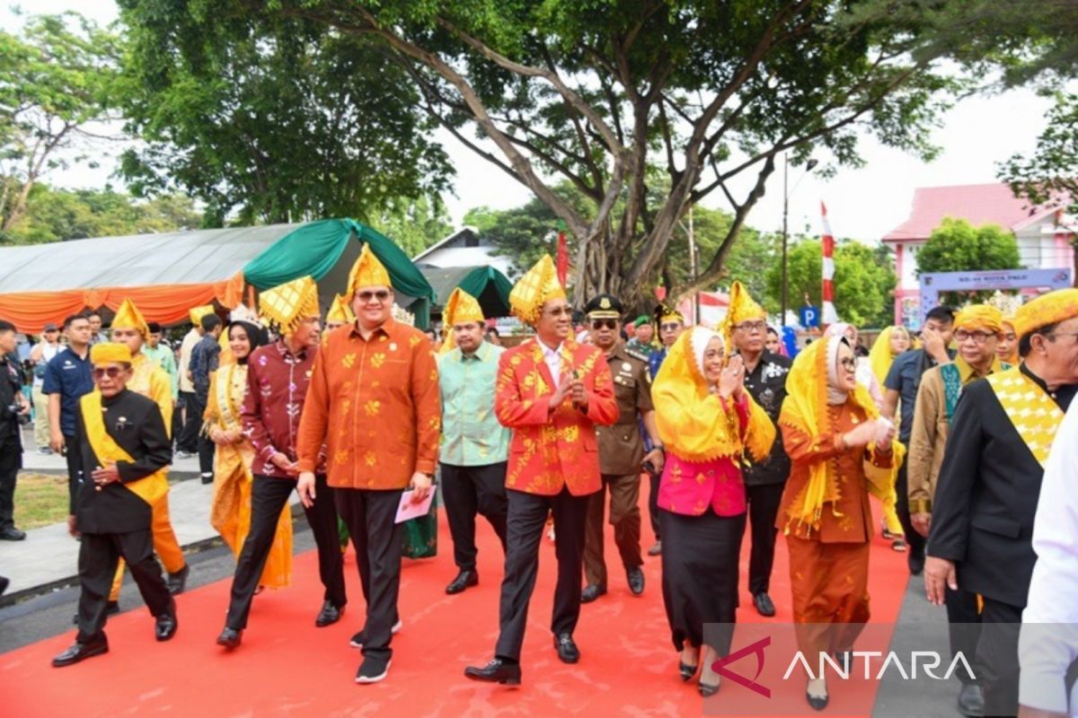 Hadiri HUT Ke-46 Kota Palu, Menkumham dorong kesadaran hukum di masyarakat