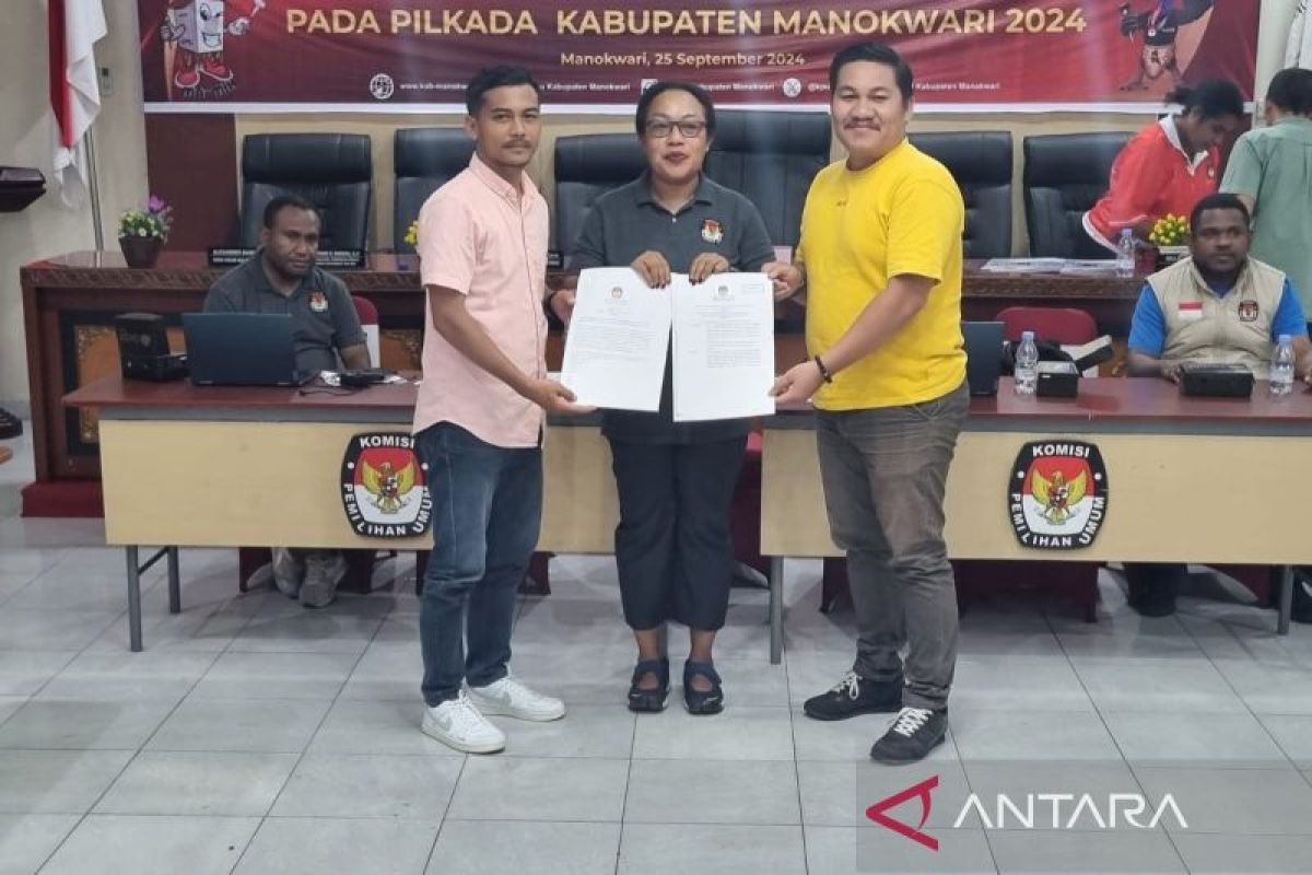 KPU Manokwari: Pemasangan APK hanya di 61 titik