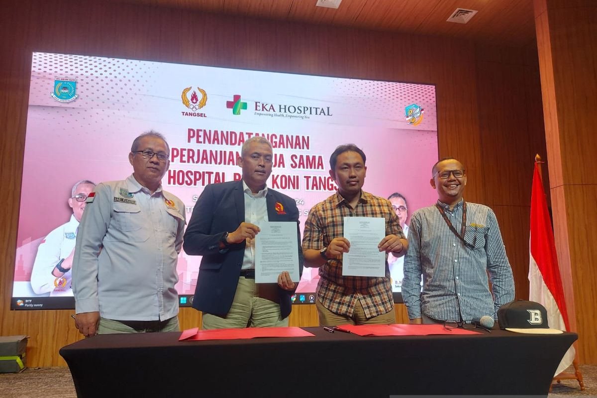 Eka Hospital digandeng KONI Tangsel jadi medical partner kesehatan atlet