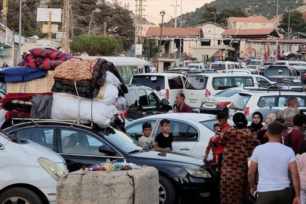 Lebanon nyatakan sekitar 1 juta orang mengungsi karena serangan Israel