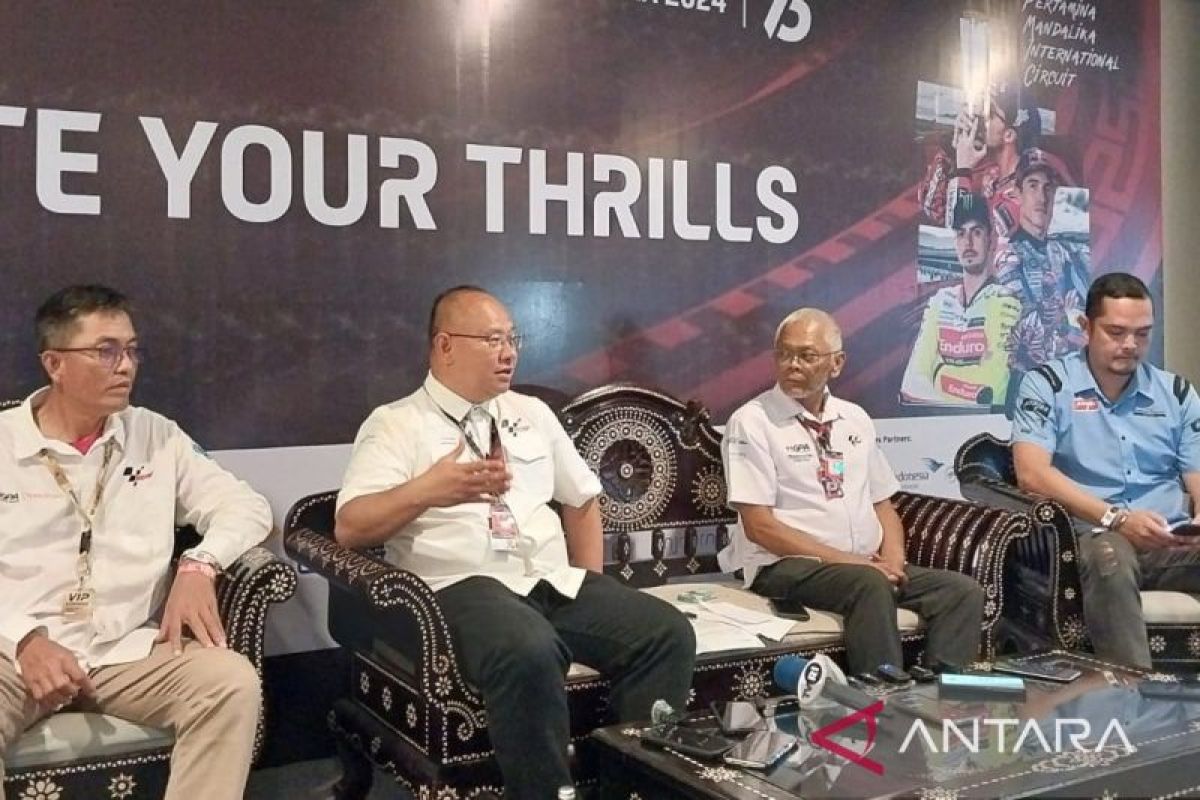 Penonton MotoGP Mandalika 2024 tembus 120 ribu orang