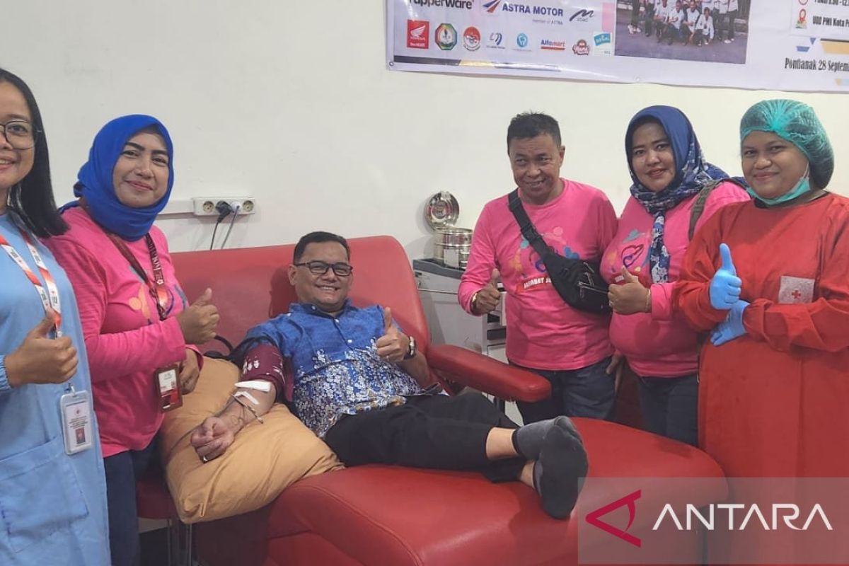 Komunitas Sahabat Sehati Kota Pontianak aktif galakkan donor darah