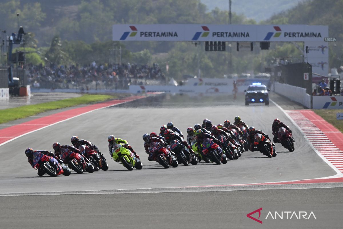 Francesco Bagnaia juara Sprint Race MotoGP Mandalika