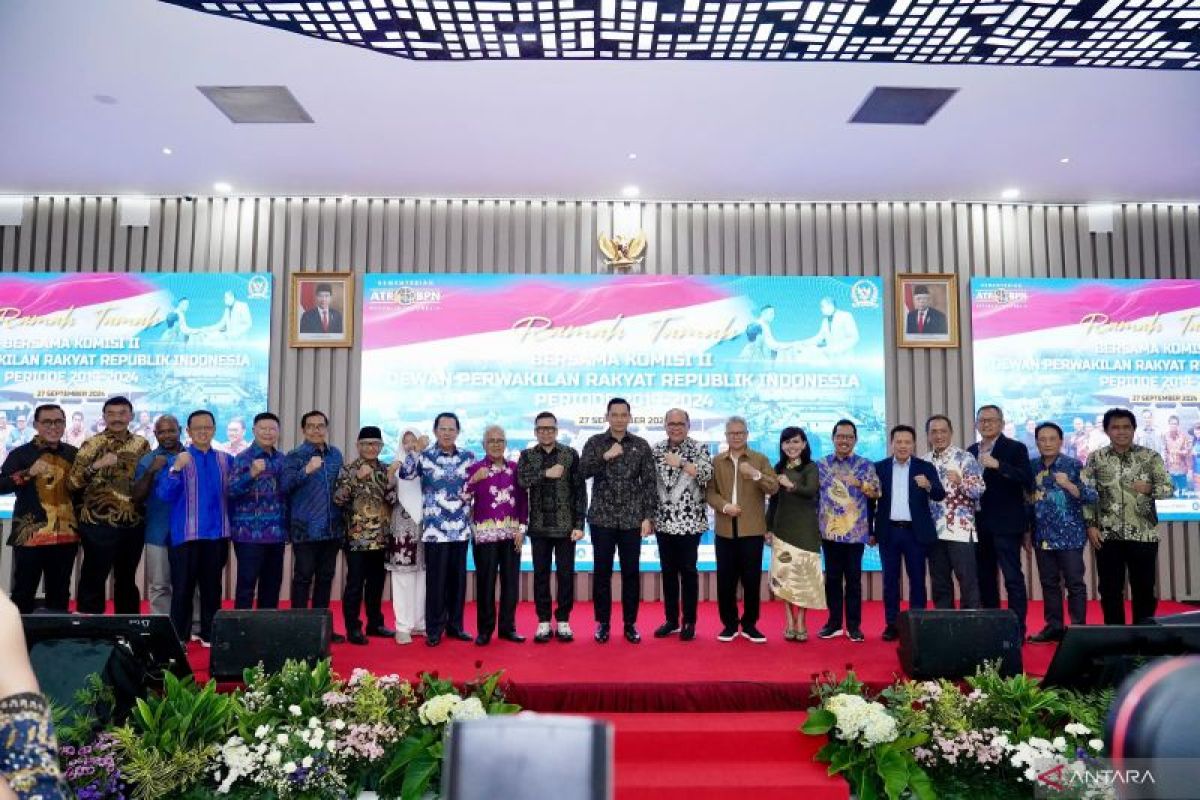 AHY apresiasi dukungan DPR RI terhadap program Kementerian ATR/BPN