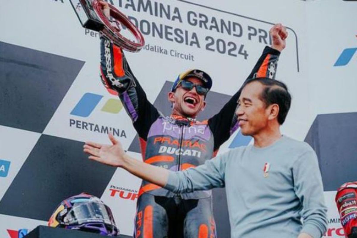 Presiden: MotoGP Indonesia di Mandalika tetap berlanjut