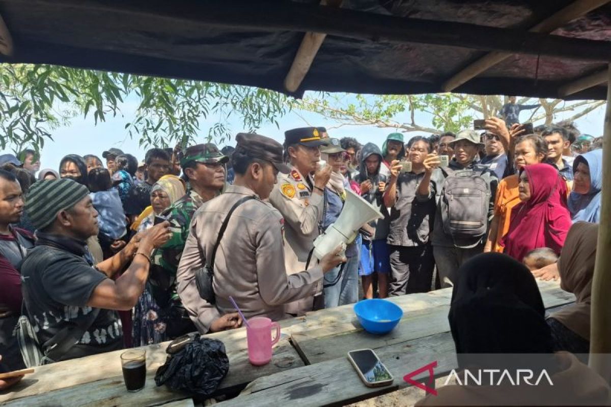 Polisi Bangka Barat imbau penambang ilegal di Mentok hentikan aktivitasnya