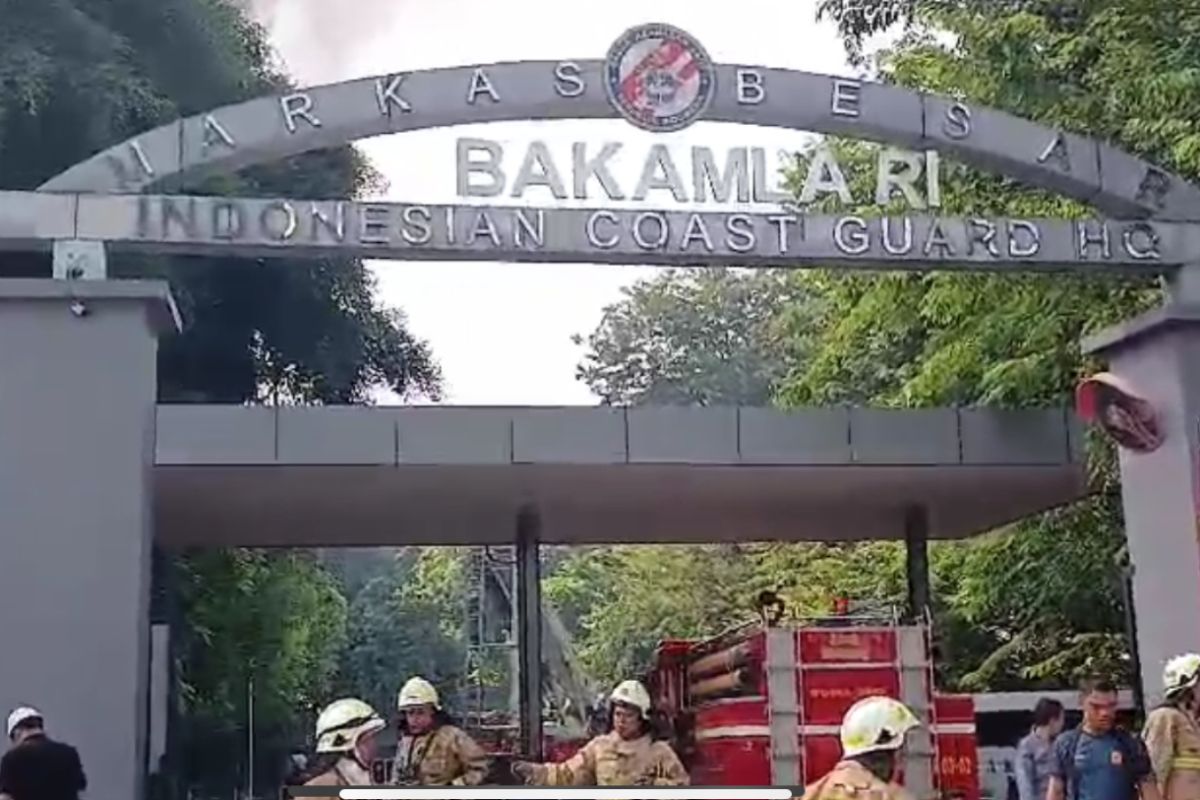 No fatality in Central Jakarta's Bakamla building fire