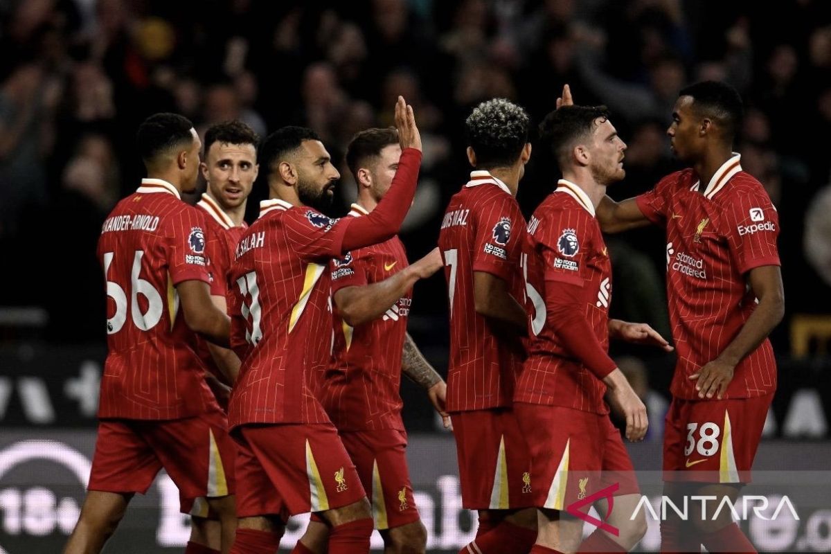 Klasemen Liga Inggris: Liverpool amankan tempat pertama