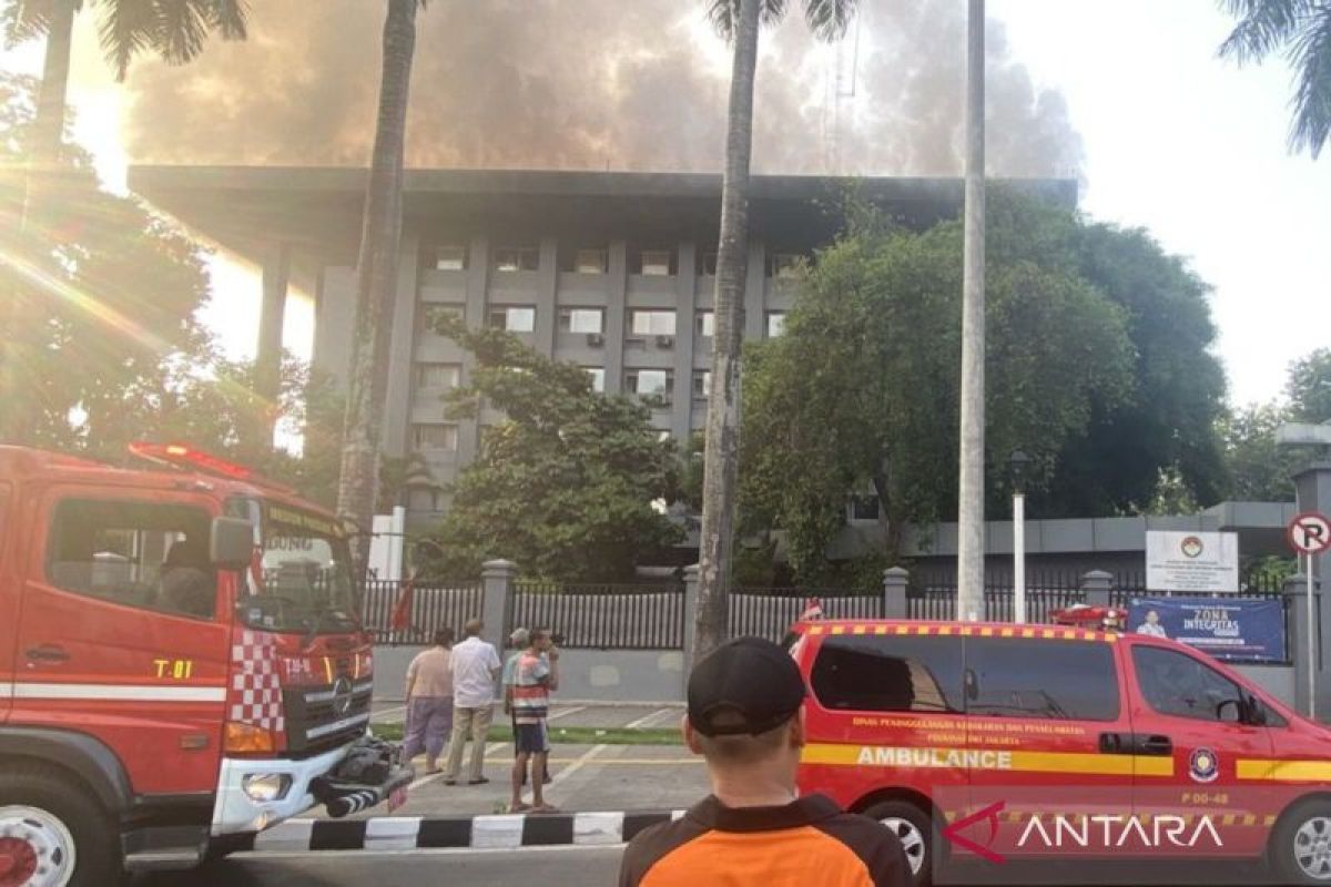 Gedung Bakamla RI terbakar