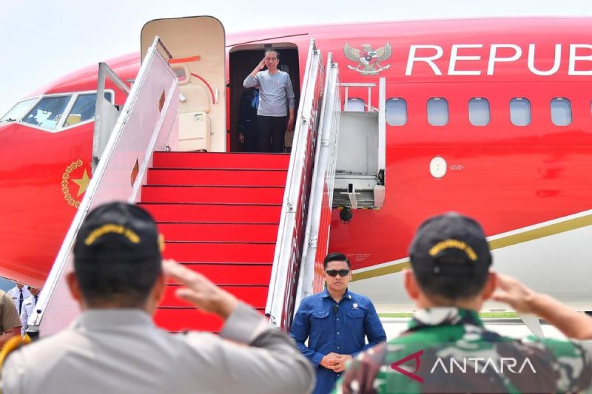 President Jokowi visits NTB to attend MotoGP Pertamina Indonesia 2024