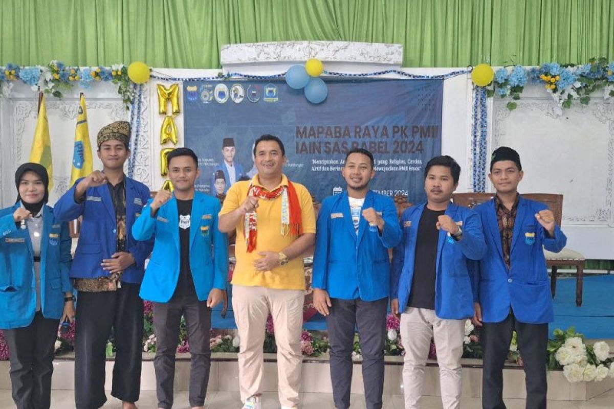 Pj Wali Kota Pangkalpinang harap PMII Babel giatkan kegiatan sosial di masyarakat