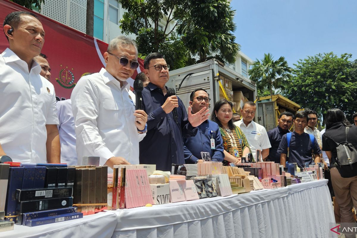 BPOM ceases distribution of 415 thousand illegal imported cosmetics