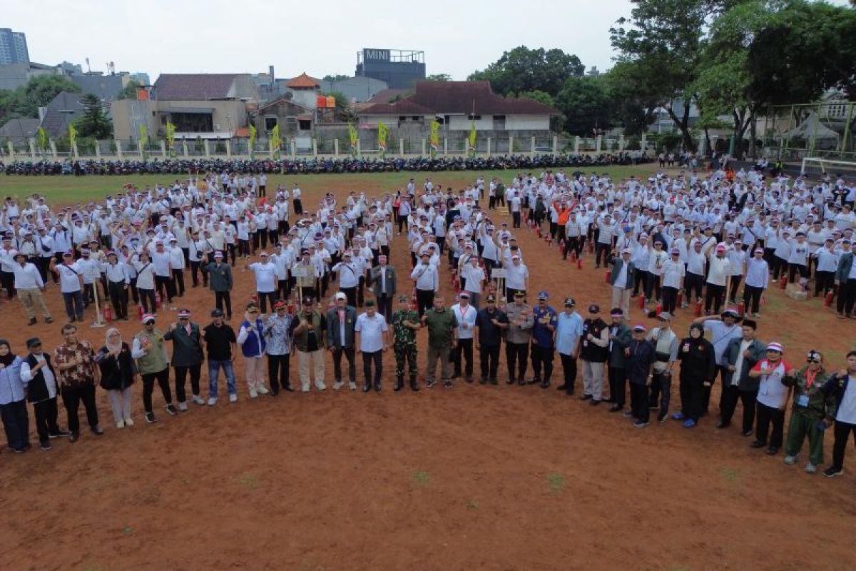 LDII Jaksel gelar Apel 1.000 Apar dan deklarasi damai Pilkada 2024