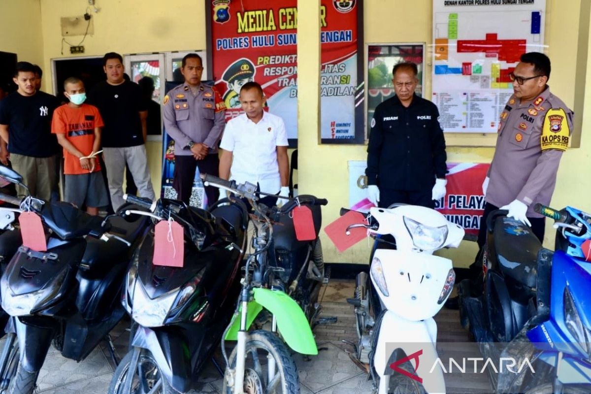 Polisi gagalkan aksi curanmor setelah beraksi ke-13 kali di HST Kalsel