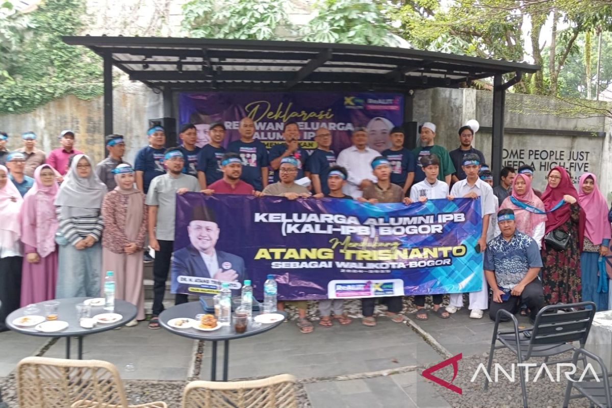 Cawalkot Bogor Atang Trisnanto janji jadi representasi alumni IPB