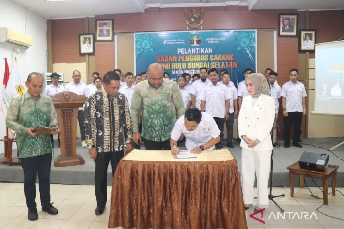 Pj bupati harapkan kolaborasi Pemkab HSS dan HIPMI majukan perekonomian