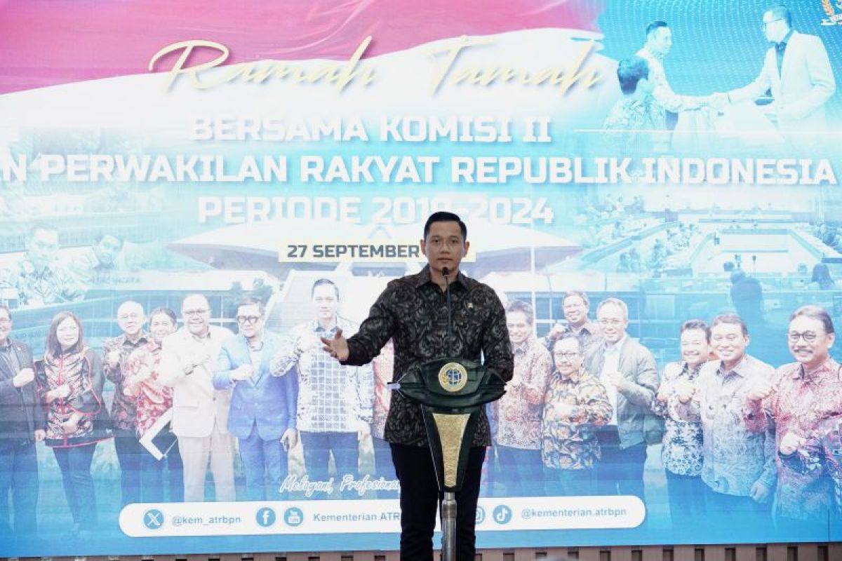 Ketua Komisi II DPR RI akui Kementerian ATR/BPN jadi mitra kerja paling akrab