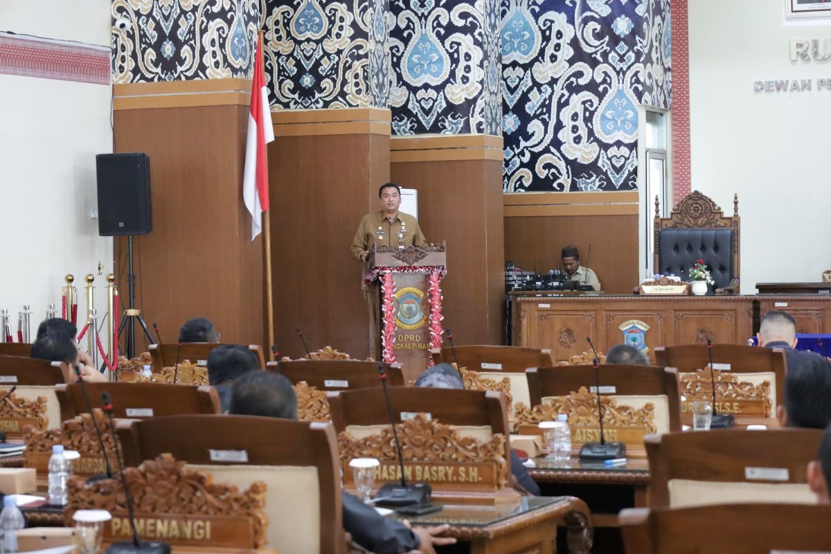 Pj Wali Kota Pangkalpinang apresiasi DPRD setujui Raperda perubahan APBD 2024