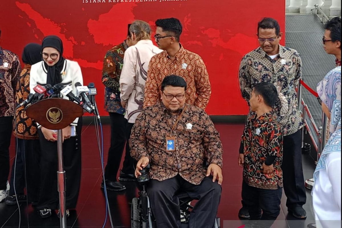 Jokowi bersama PPDI bahas penguatan implementasi UU Penyandang Disabilitas