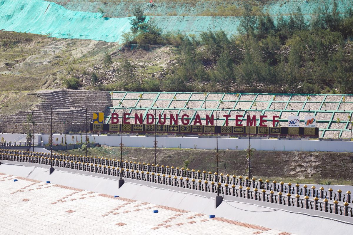 Waskita Karya telah rampungkan Bendungan Temef di NTT dan siap diresmikan