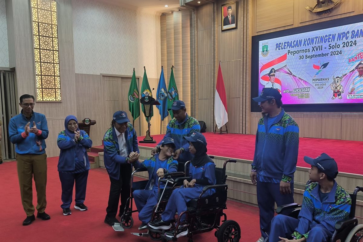 Gubernur lepas kontingen Banten ke Peparnas 2024 Solo