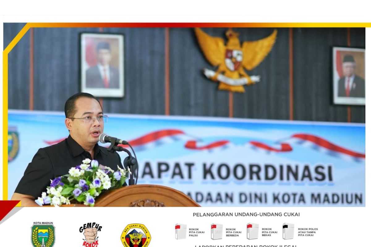 Pj Wali Kota ajak warga jaga Kota Madiun tetap kondusif di tahun politik