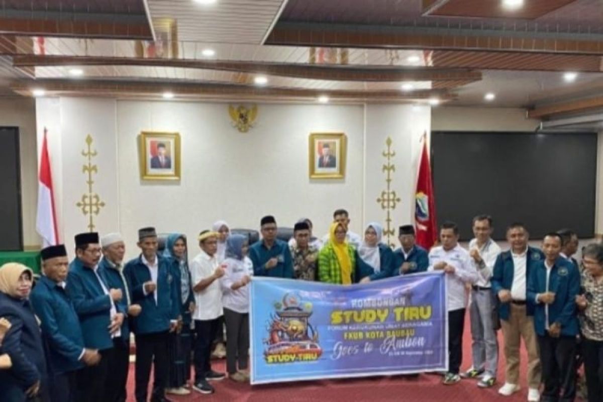 FKUB Kota Baubau studi tiru kerukunan beragama di Ambon, ini kata Pj Sekot