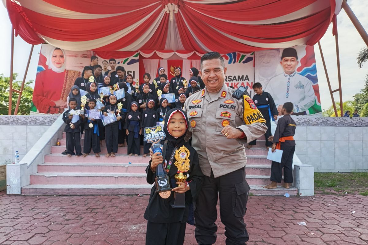 Murid SD berprestasi hingga di kancah nasional, ini pesan Kapolsek Bengkalis