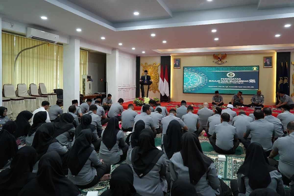 Kemenkumham Aceh peringati Maulid Nabi Muhammad SAW